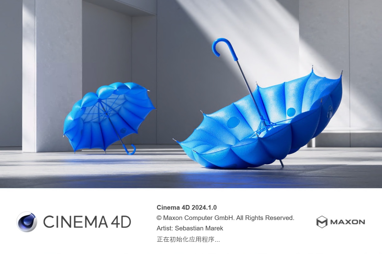 MAXON CINEMA 4D 2024 for Windows 简体中文（含激活补丁）-1.jpg