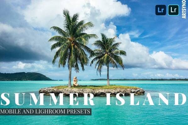 夏季海岛旅行摄影Lightroom调色预设